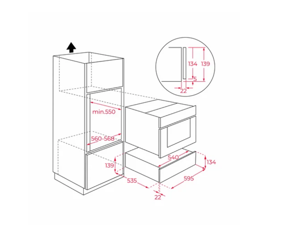 Teka VS 1520 GS – Einbau-Vakuumierer-Schublade – Bild 7