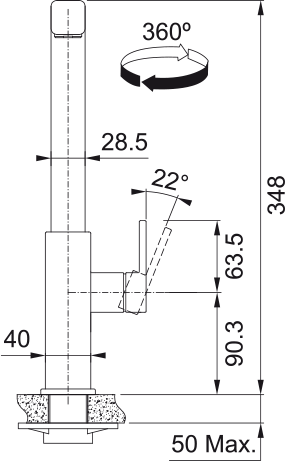 Franke FC 7853 MYTHOS Edelstahl – Bild 6
