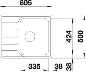 BLANCO LEMIS 45 S-IF Mini – Bild 3