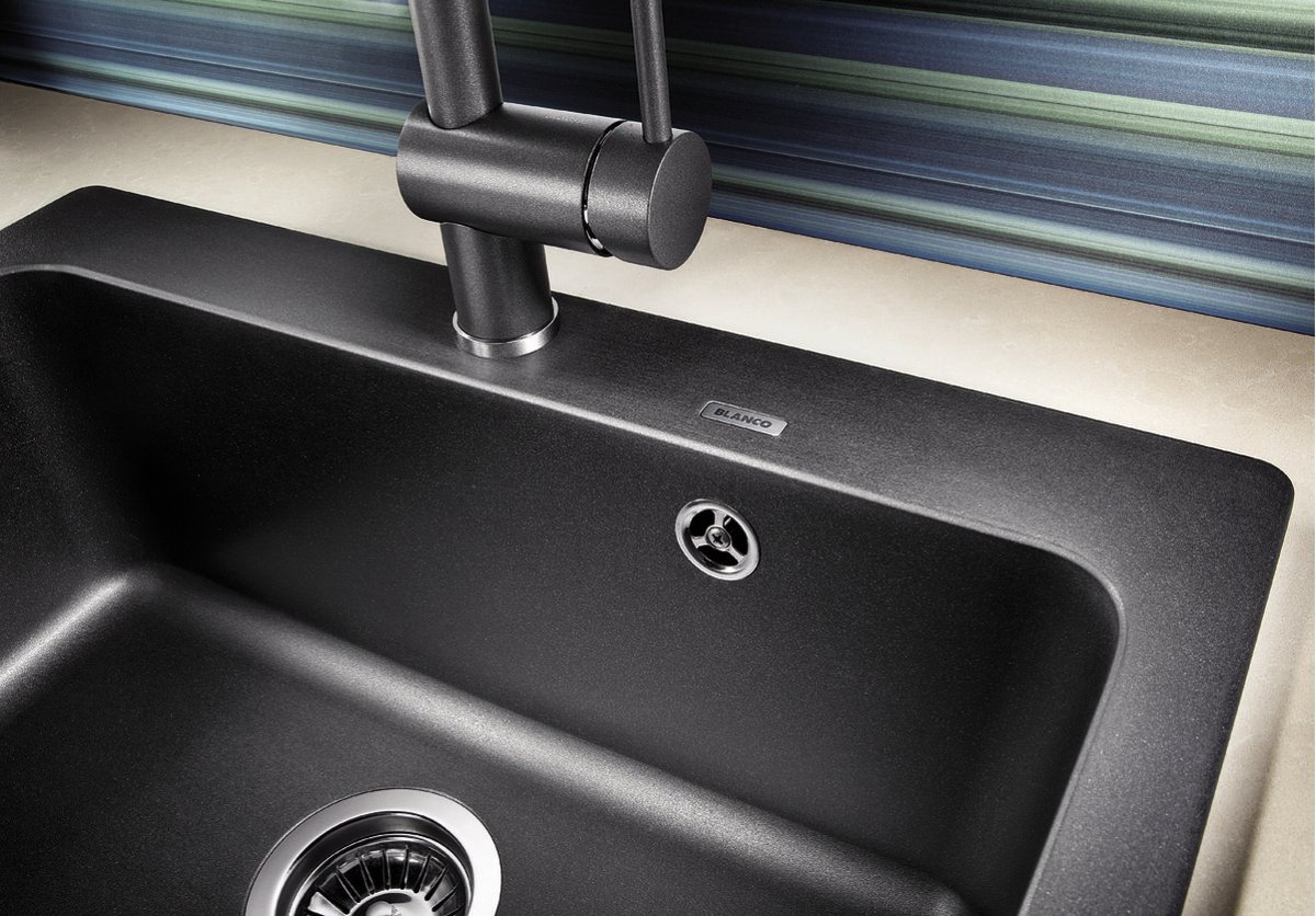 BLANCO SUBLINE 340/160-U CU - felsgrau, Becken rechts – Bild 4